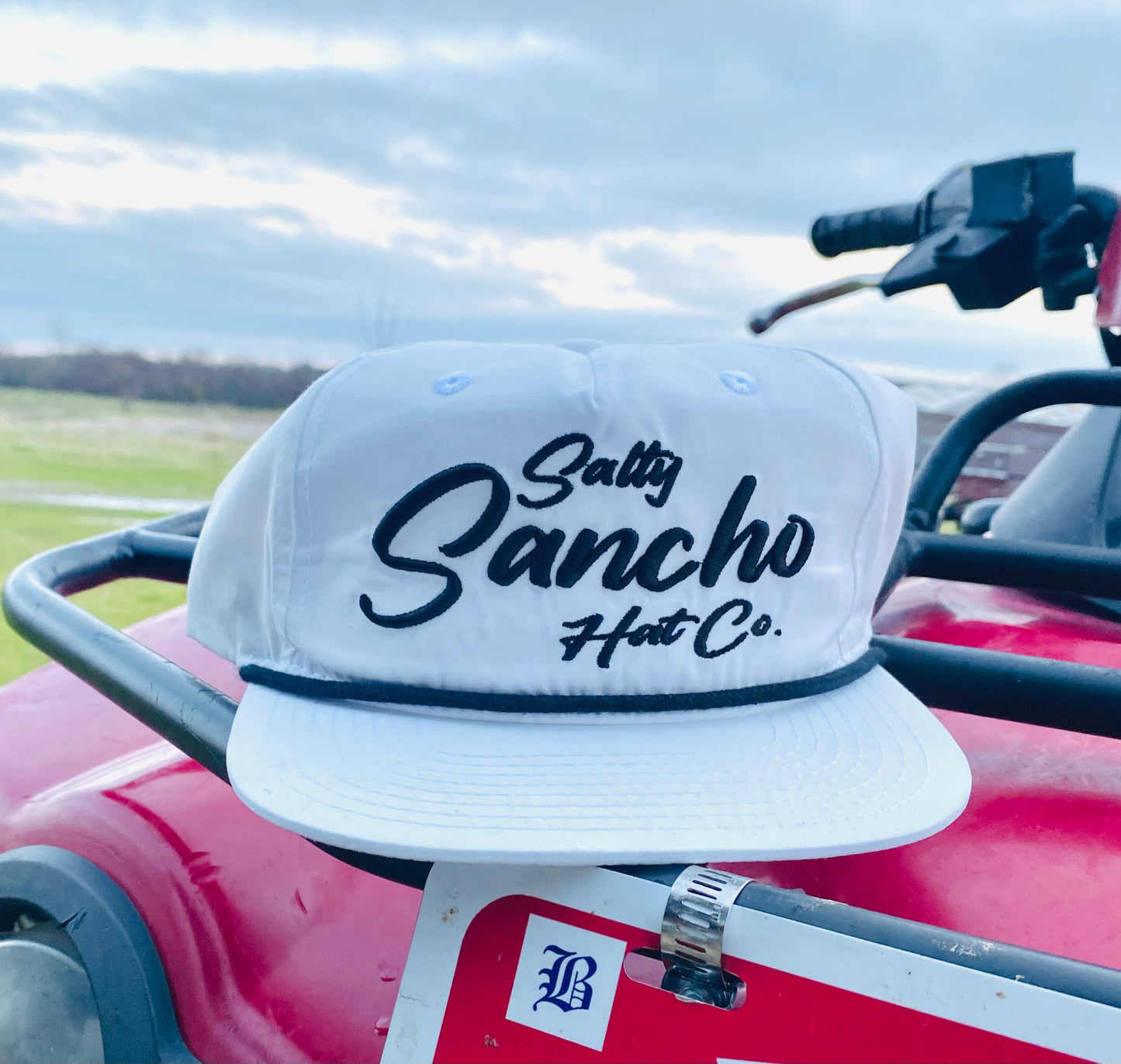 Tha Big Sancho White & Black rope