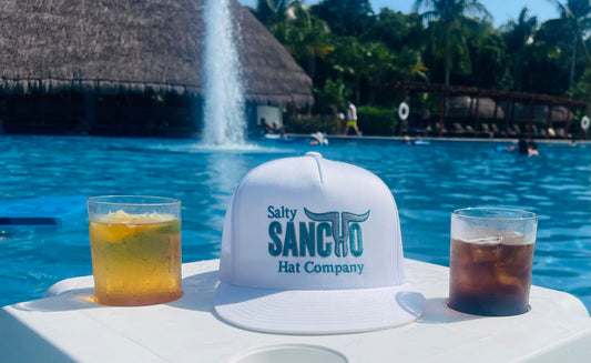 Tha Big Sancho Gold and black – Salty Sancho Hat Company